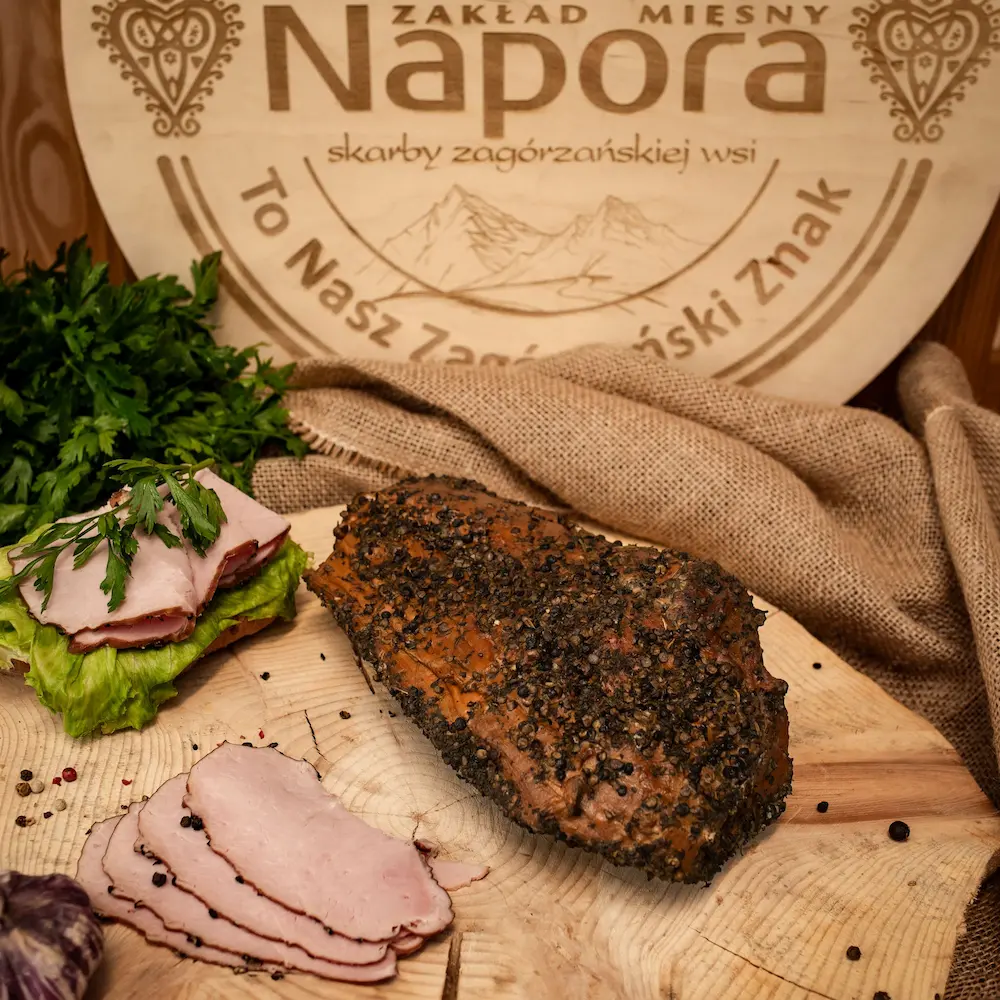 szynka tradycyjna z pieprzem